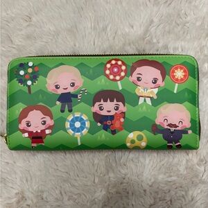 Loungefly Willy Wonka and the Chocolate Factory 50th Anniversary Wallet.